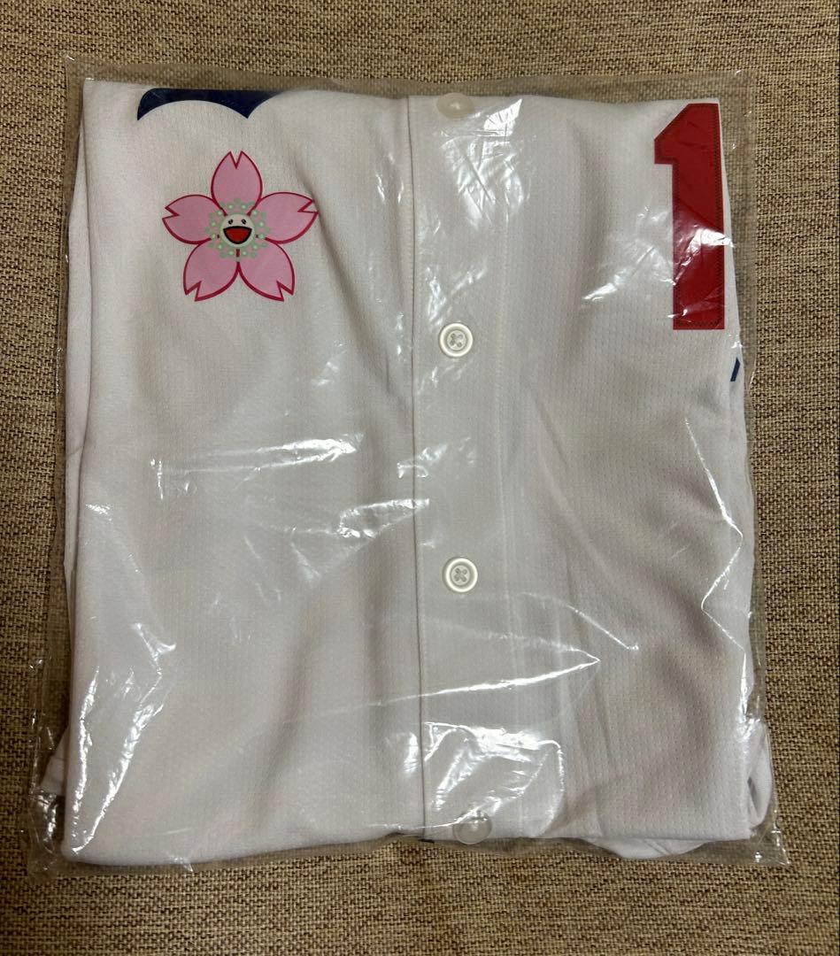 NIKE ドジャース 大谷翔平 MLB東京シリーズ 村上隆コラボ ユニフォームL