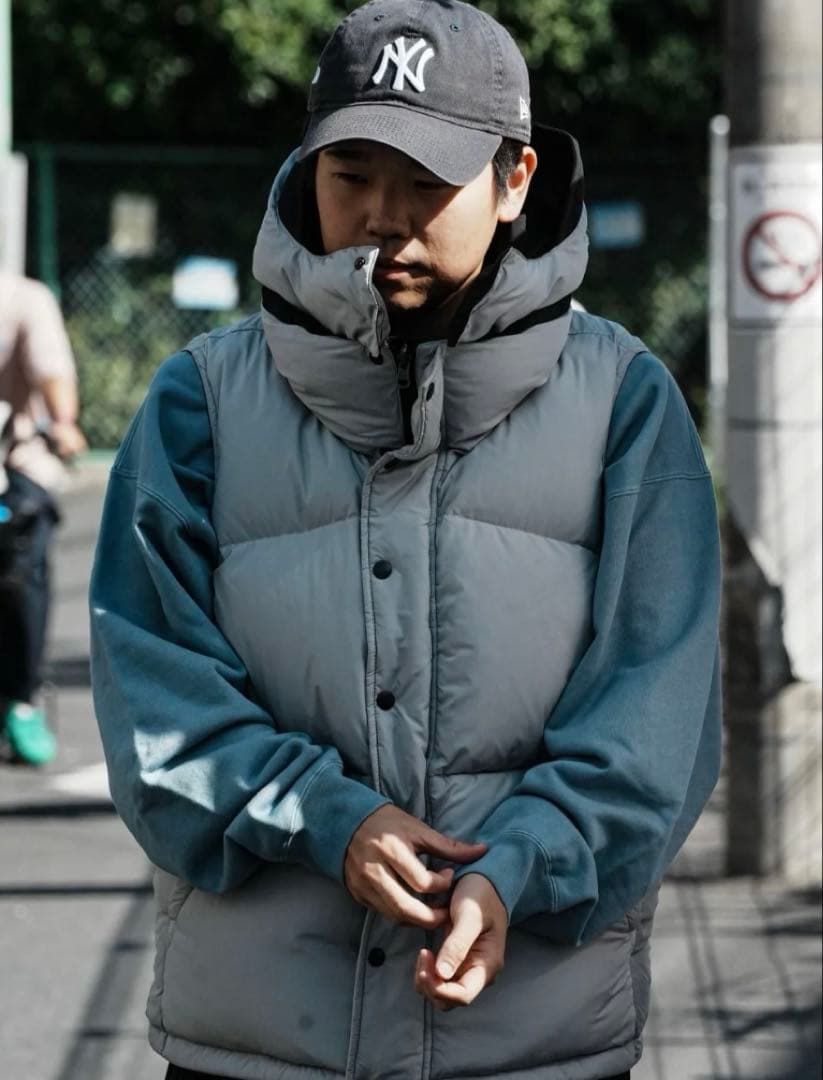 ネルデザインワークス リバーシブル難燃ダウンベスト2025ver