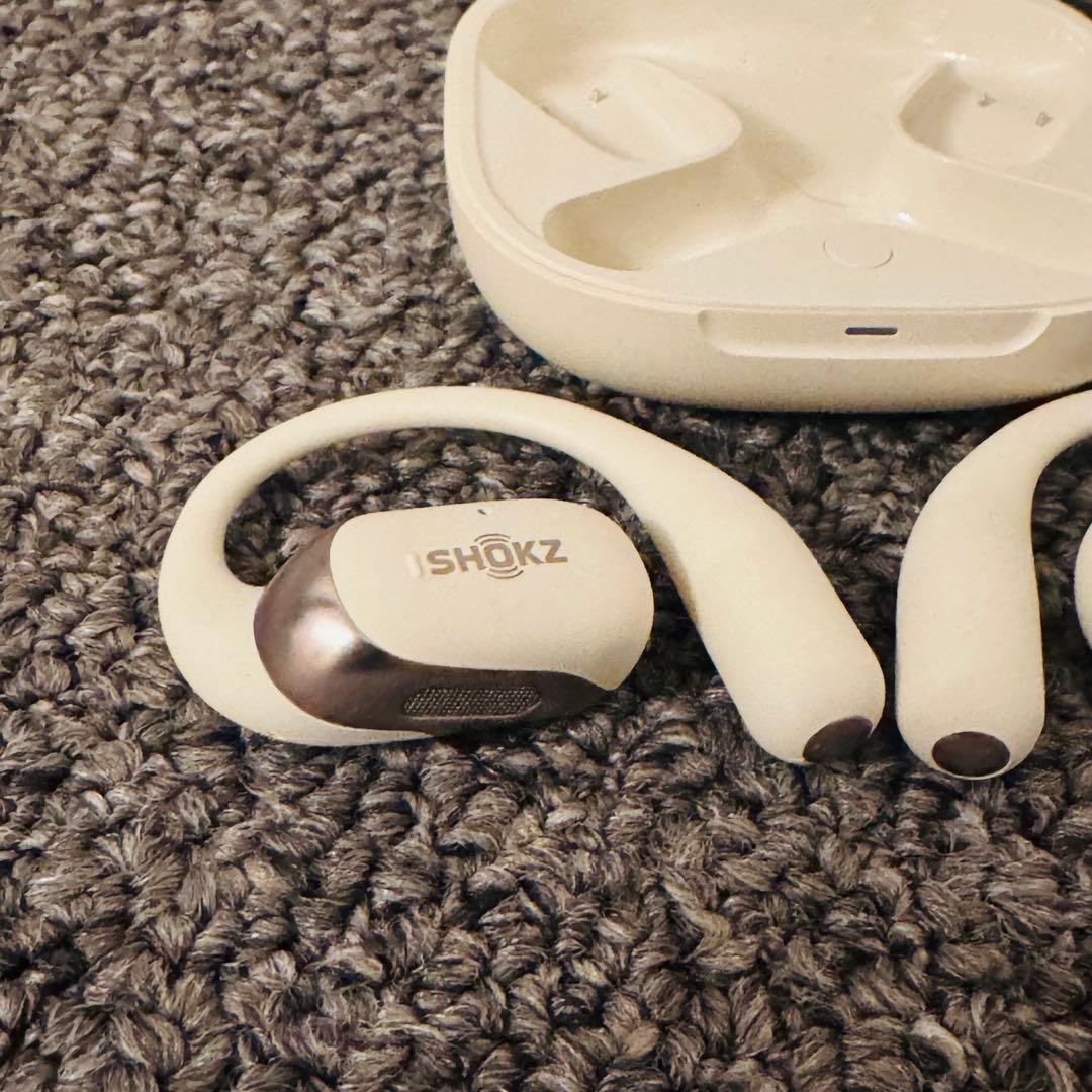 【美品】Shokz OpenFit 2 SKZ-EP-000046 ベージュ