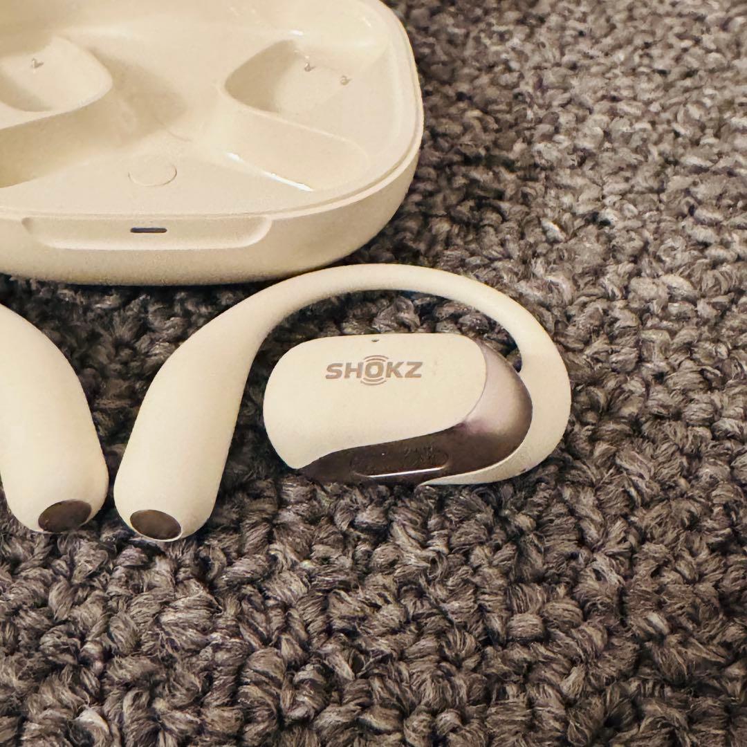 【美品】Shokz OpenFit 2 SKZ-EP-000046 ベージュ