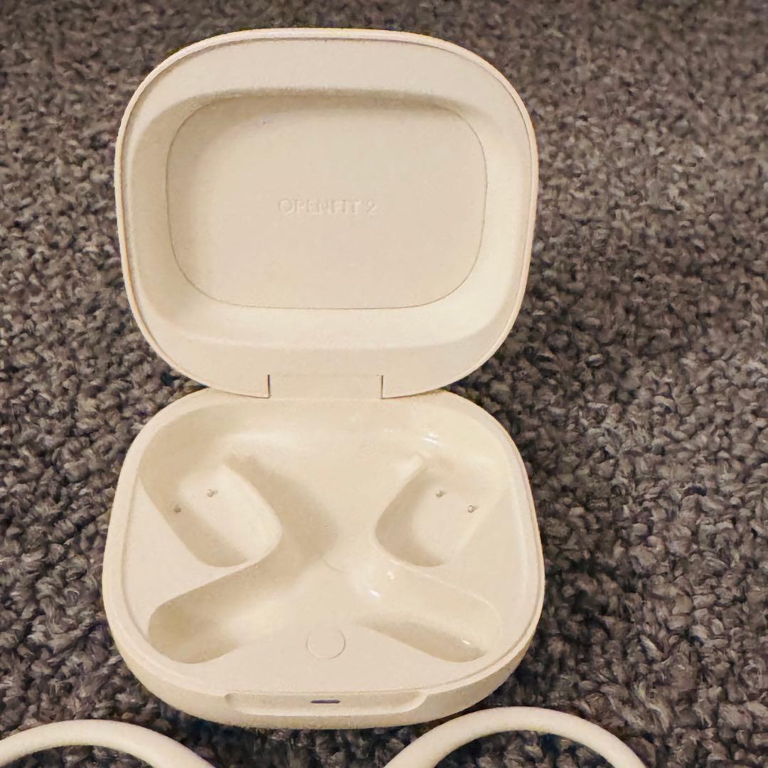 【美品】Shokz OpenFit 2 SKZ-EP-000046 ベージュ