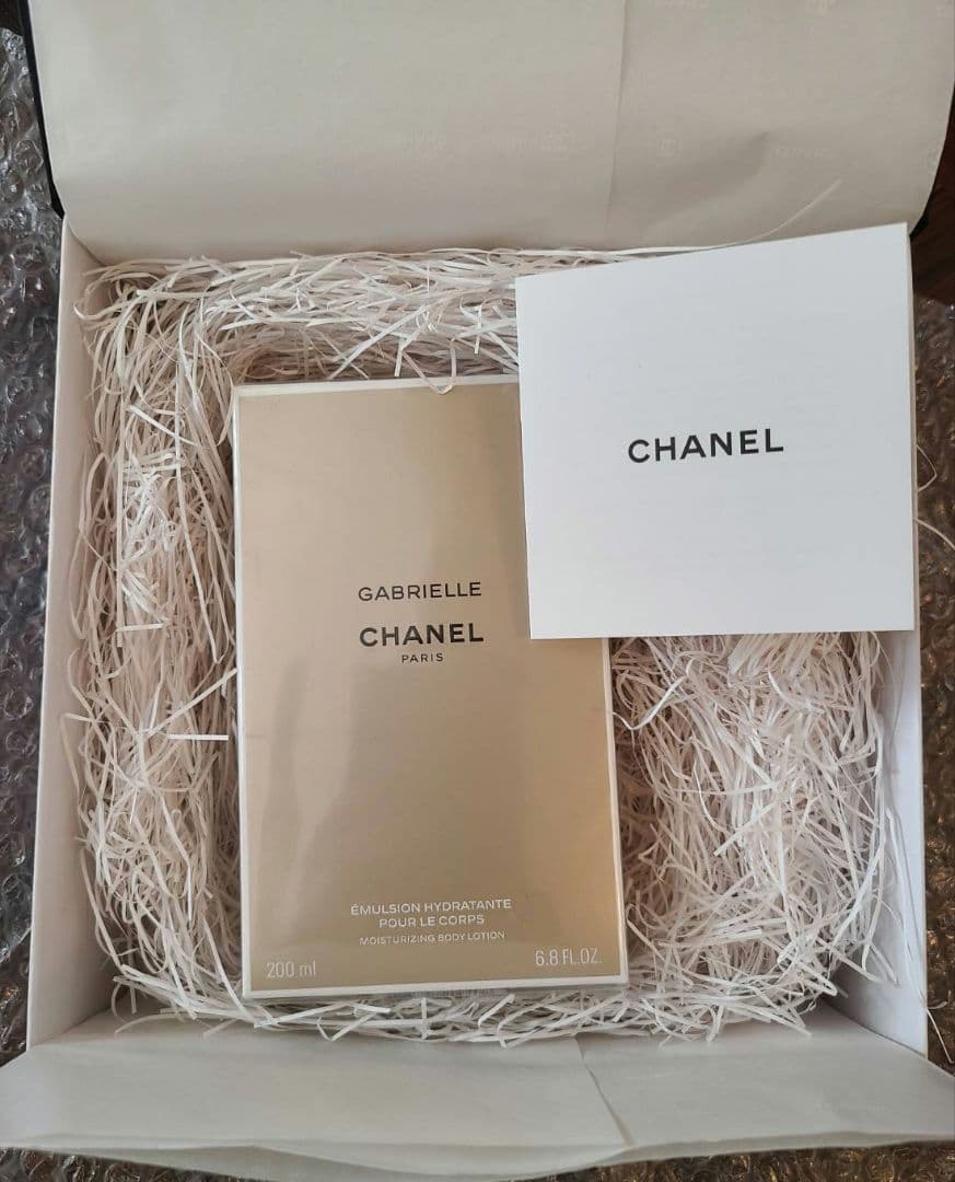 GABRIELLE CHANEL ボディローション ギフトボックス付き