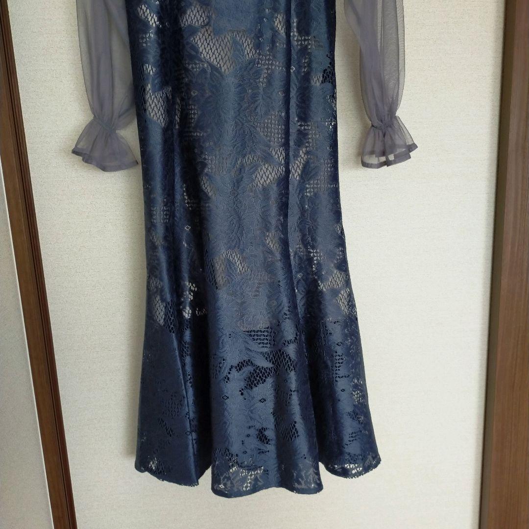 エトル 3wayシフォンボレロ&レースキャミドレス ワンピース 結婚式