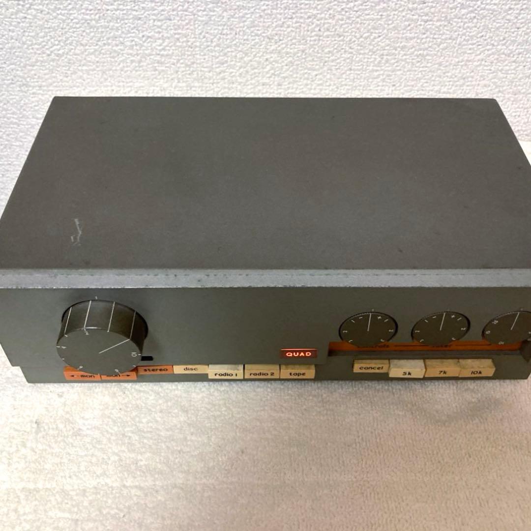 英国製 名作プリアンプQUAD33 メンテ済み動作品 アナログ盤好きな方に