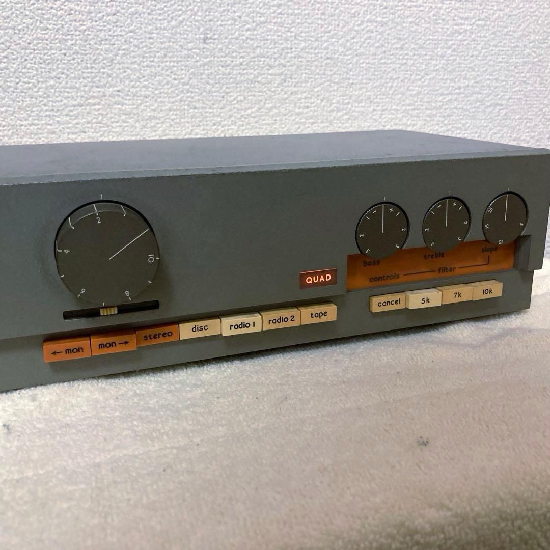 英国製 名作プリアンプQUAD33 メンテ済み動作品 アナログ盤好きな方に