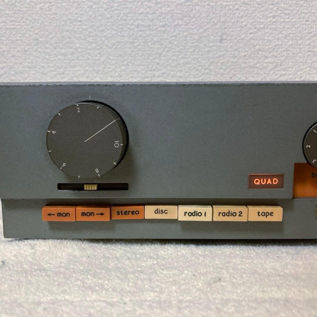 英国製 名作プリアンプQUAD33 メンテ済み動作品 アナログ盤好きな方に