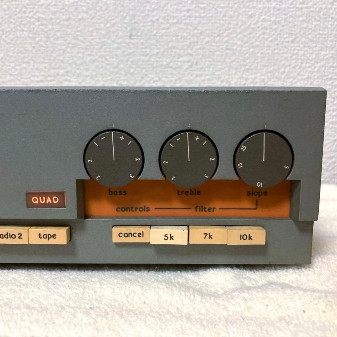 英国製 名作プリアンプQUAD33 メンテ済み動作品 アナログ盤好きな方に