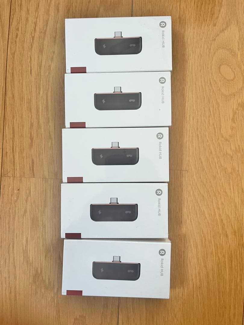 未開封Rokid USBハブ 2ポート ブラック5個