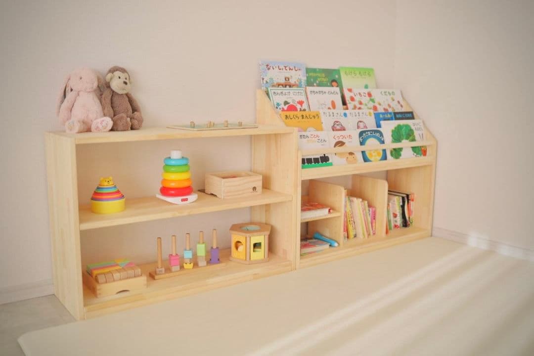 ①iku様　絵本棚、おもちゃ棚セット