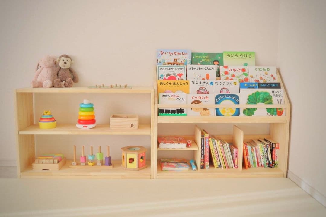 ①iku様　絵本棚、おもちゃ棚セット