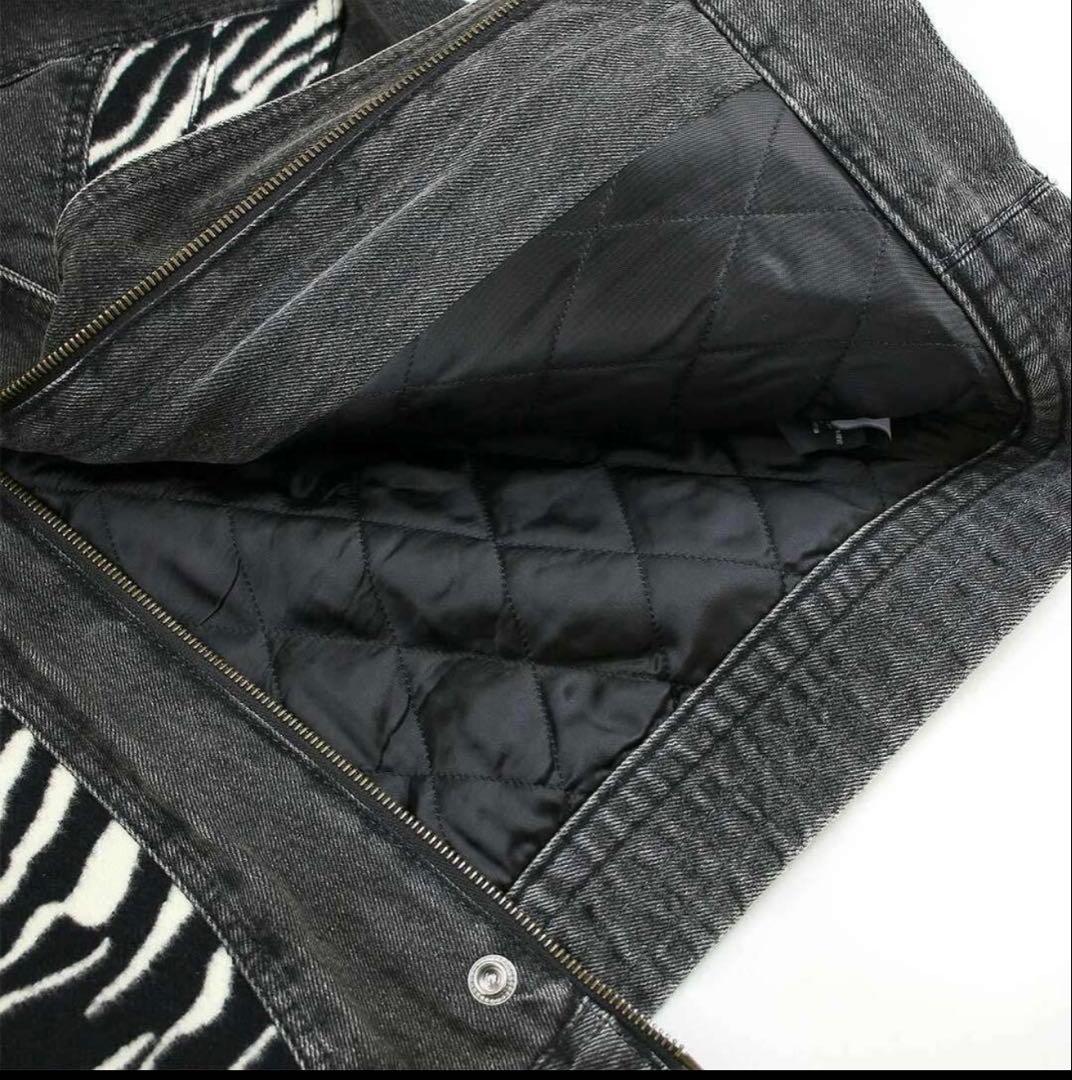 CELINE セリーヌ 21AW ルーズ ゼブラデニムジャケット