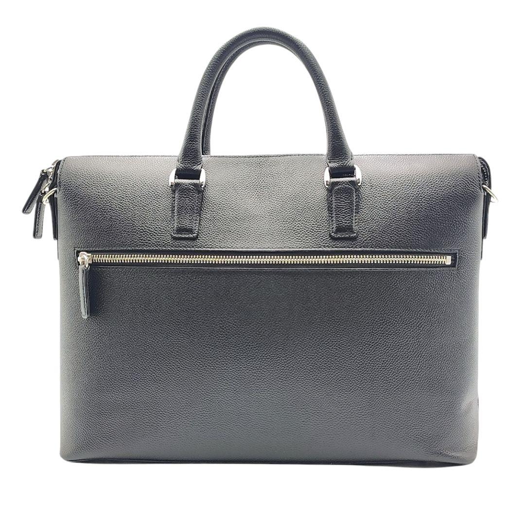 美品 SOMES SADDLE ブリーフケース ブラック レザー グスト 通勤