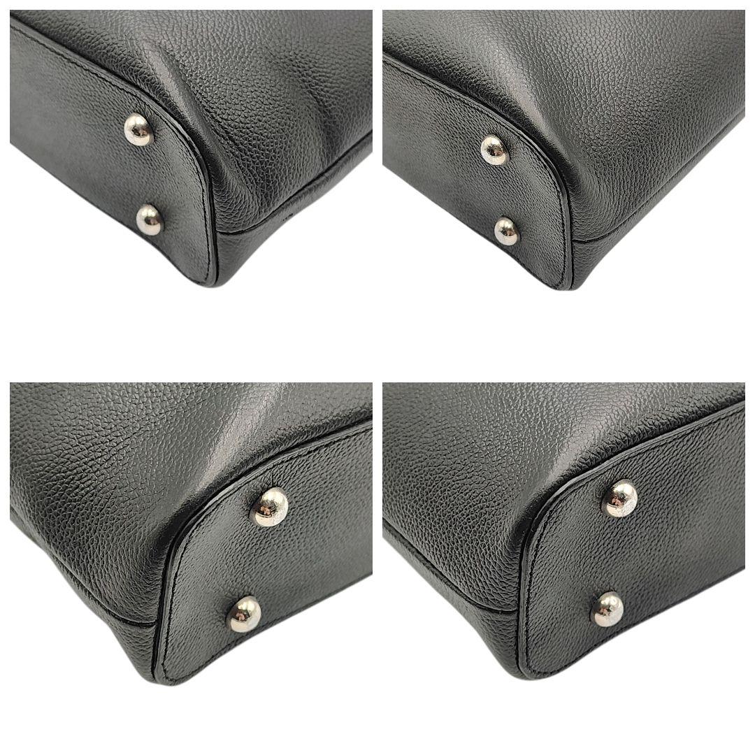 美品 SOMES SADDLE ブリーフケース ブラック レザー グスト 通勤