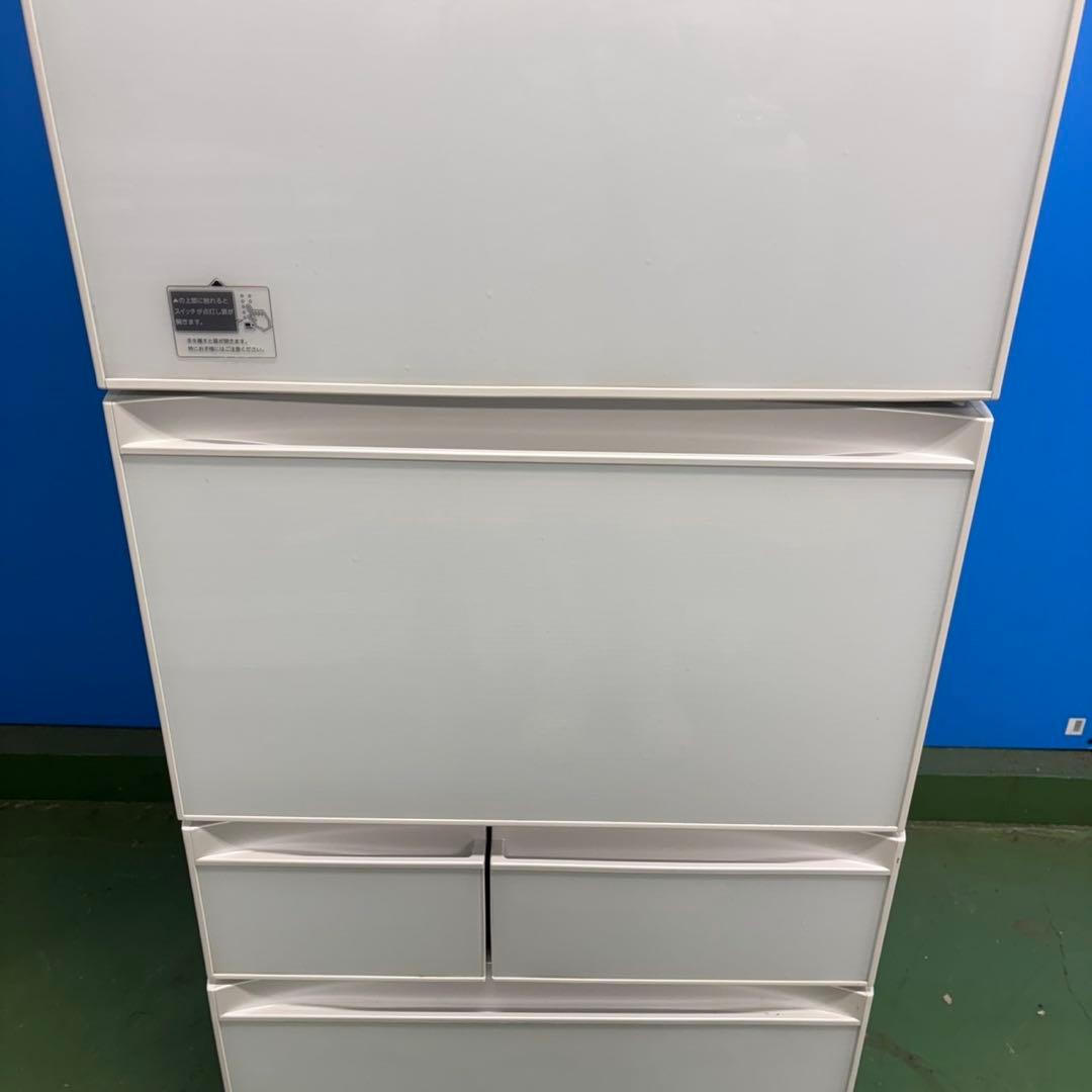 592 東芝 大型冷蔵庫 400L強　自動製氷　小型　家庭用　右開き　5ドア