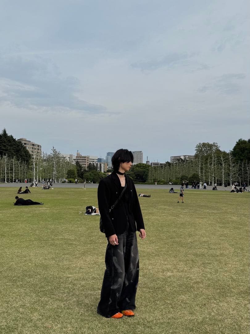 conz テーラードジャケット 変形ジップ　nvrfrgt