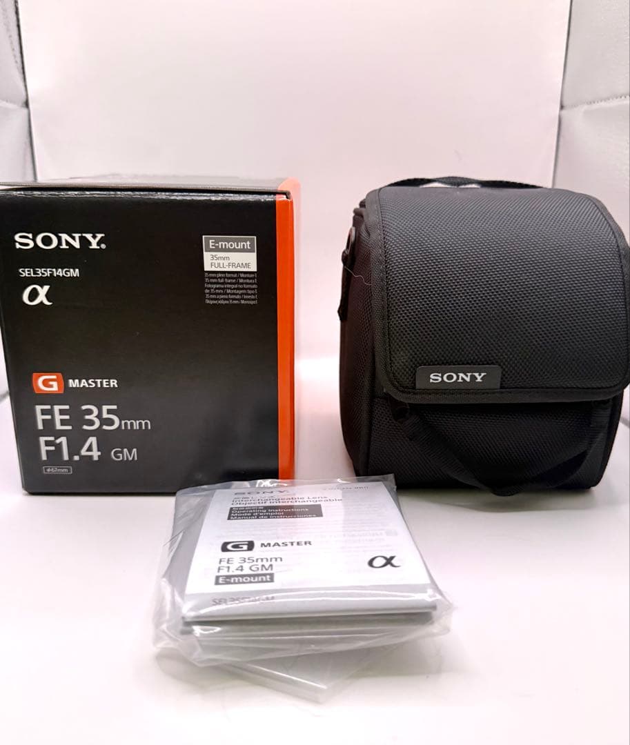 【超美品】SONY FE35mm F1.4 GM SEL35F14GM 1年保証
