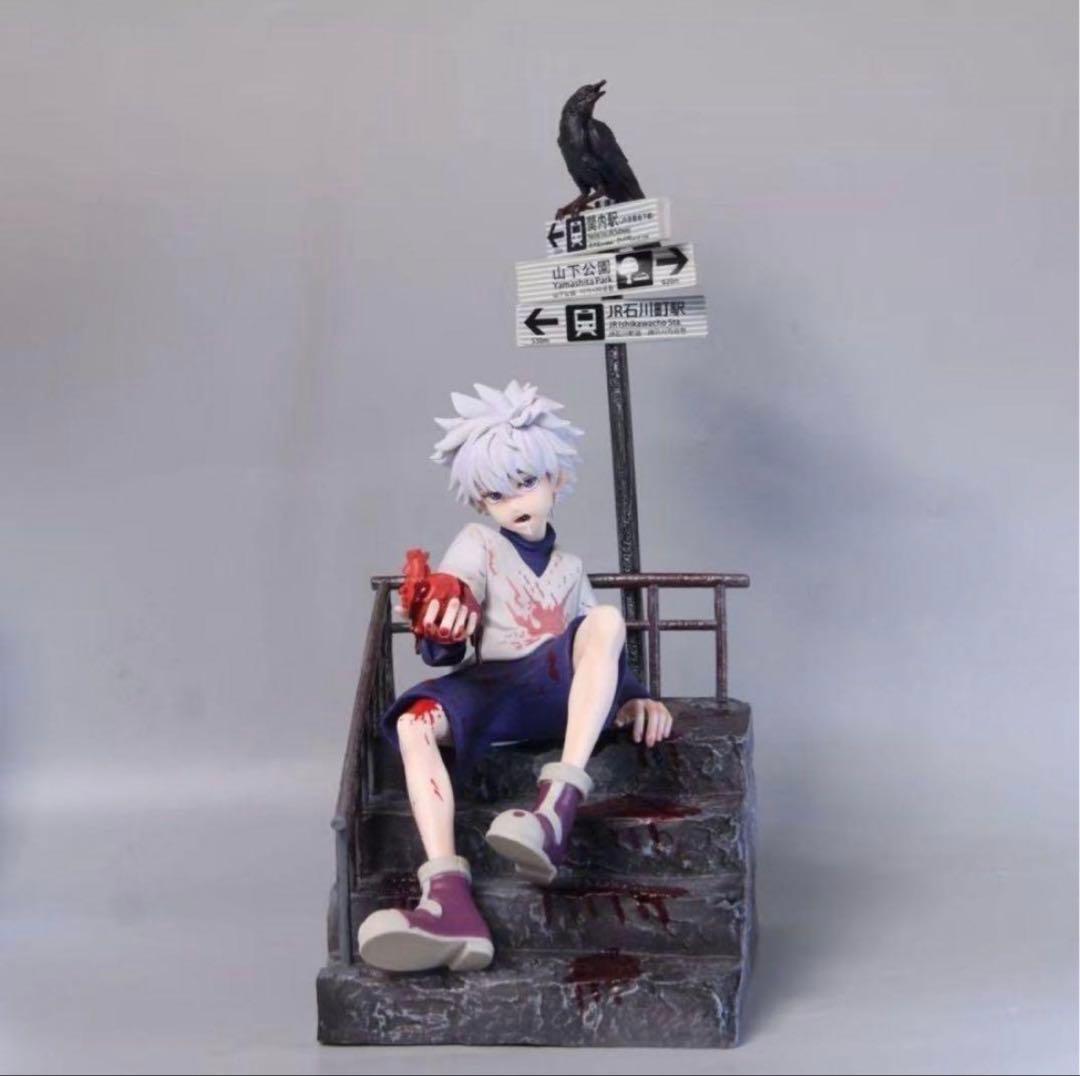 海外限定　キルア・ゾルディック ガレージキット　約30cm コメント希望