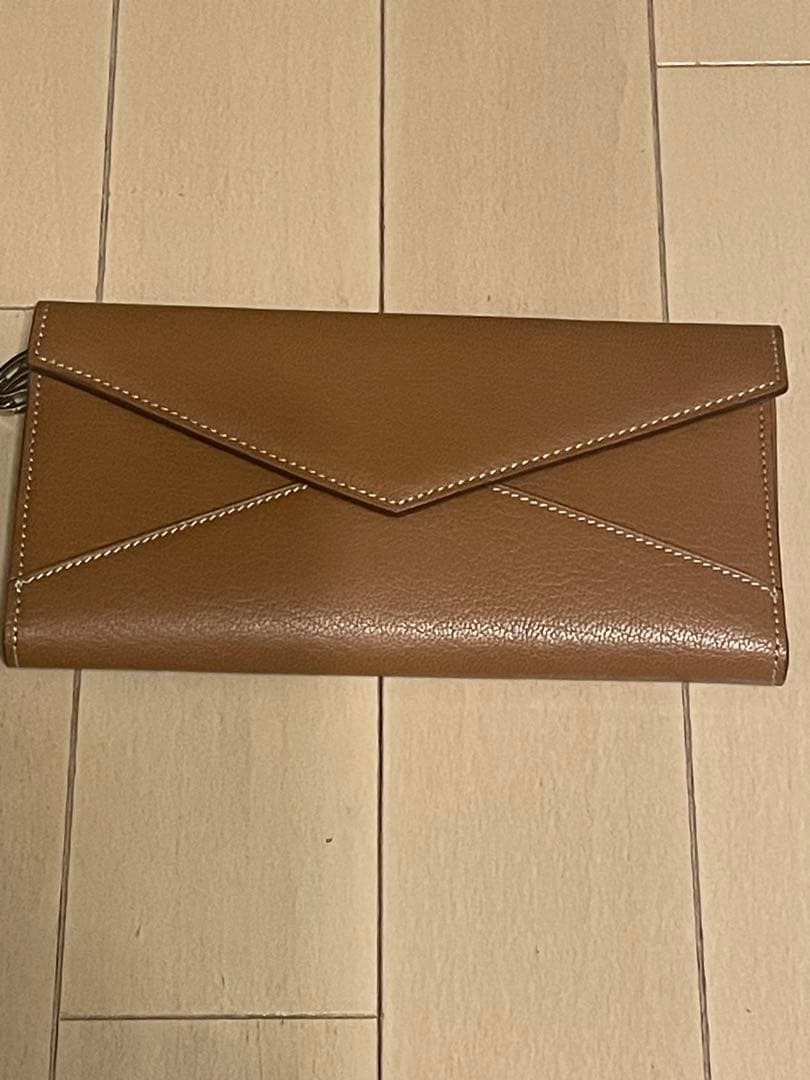 Cartier ブラウン エンベロープ長財布