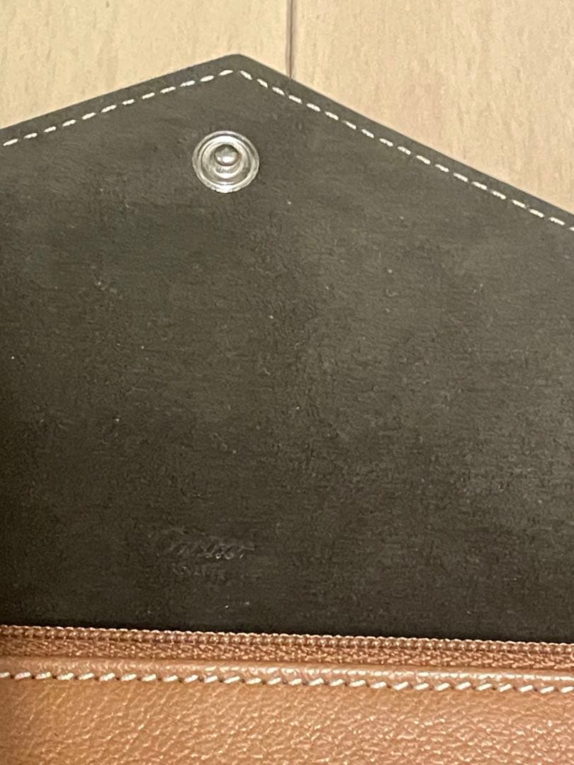 Cartier ブラウン エンベロープ長財布