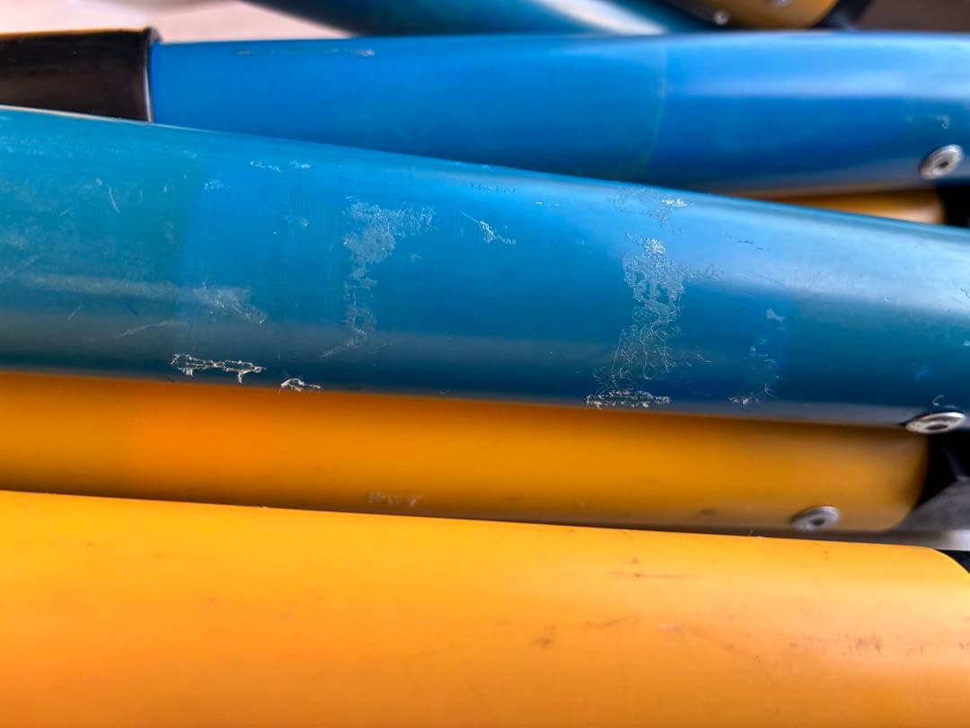 大型ハードケース付き｜トレーニング用品まとめ売り（ハードル・スティックラダー等）