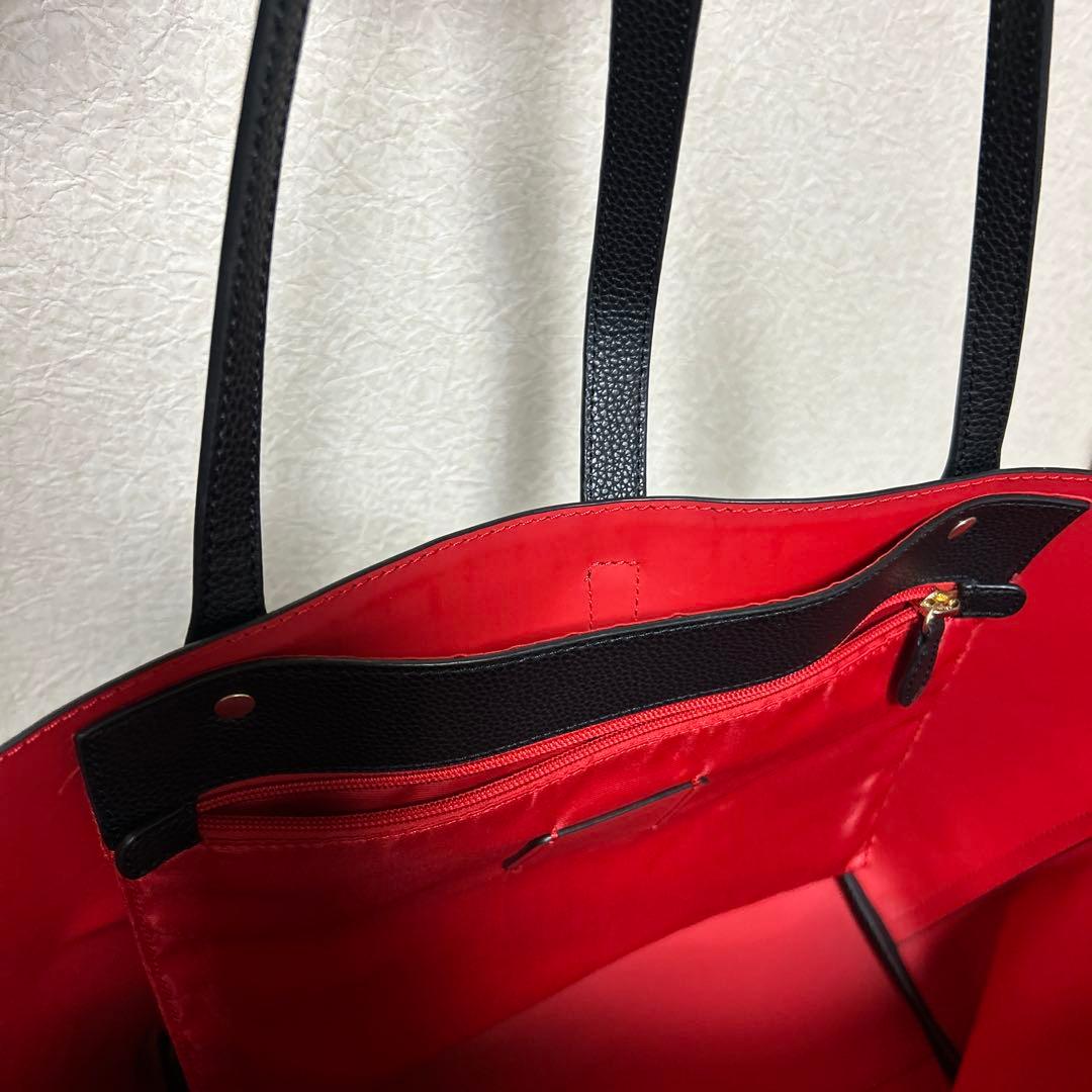 <土日限定値下げ>COACHコーチトートバッグ　ブラック