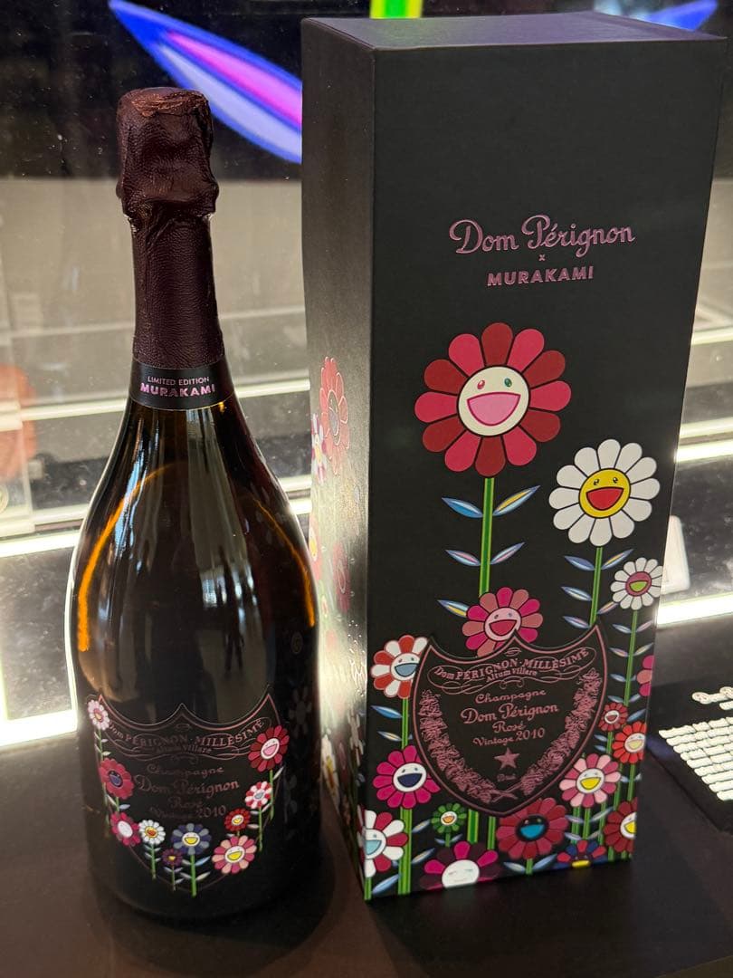 Dom Pérignon ドン・ペリニヨン　ロゼ 2010 村上隆デザイン箱付き