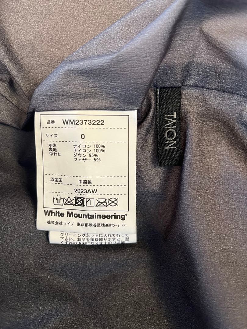 【最終価格】WhiteMountaineering xTAION GORETEX