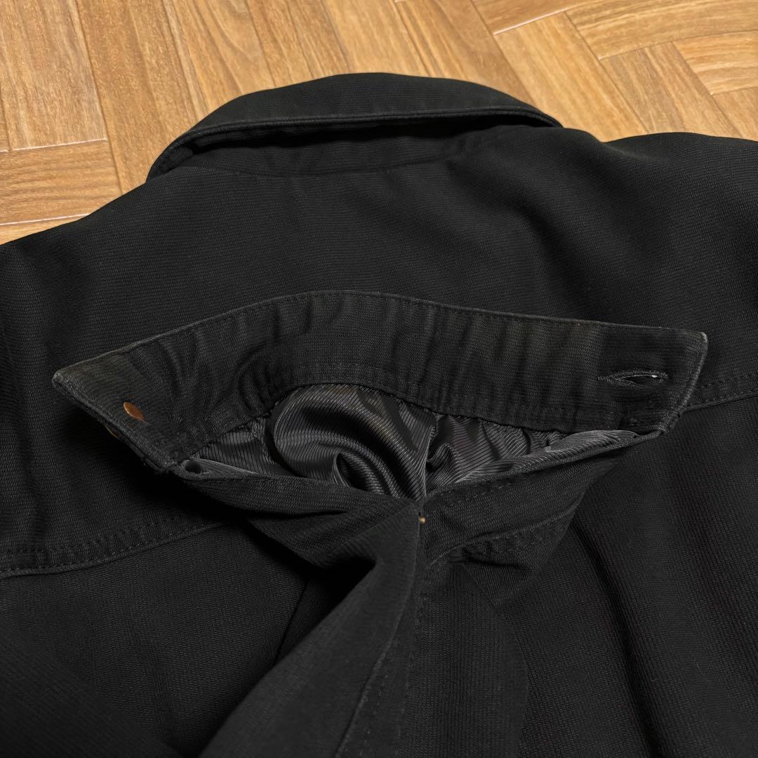 ポロジーンズカンパニー 111mjモデル ブラック コットンピケ トラッカー 黒