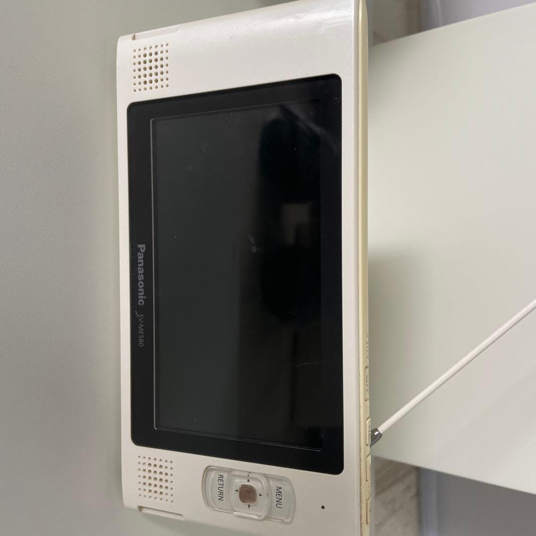 Panasonic ポータブルワンセグTV SV-ME580-W