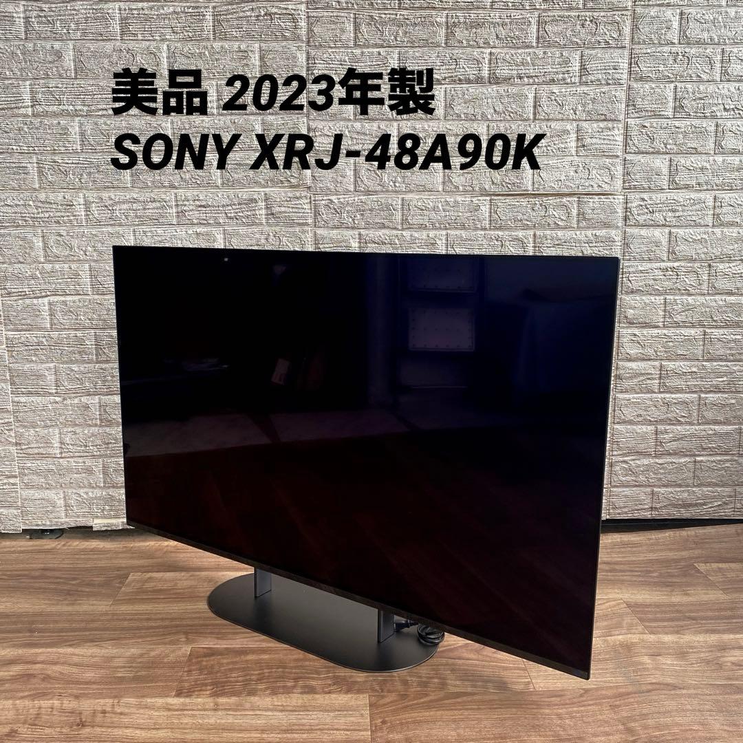 美品 2023年製 SONY XRJ-48A90K 4K有機ELテレビ TV