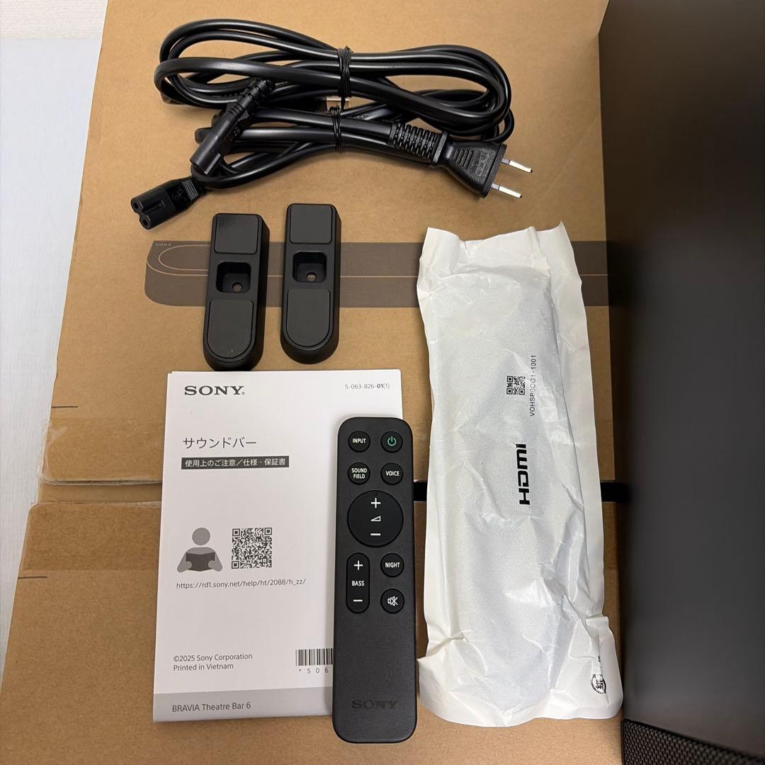 スピーカー・ウーファー BRAVIA Theatre Bar 6 HT-B600