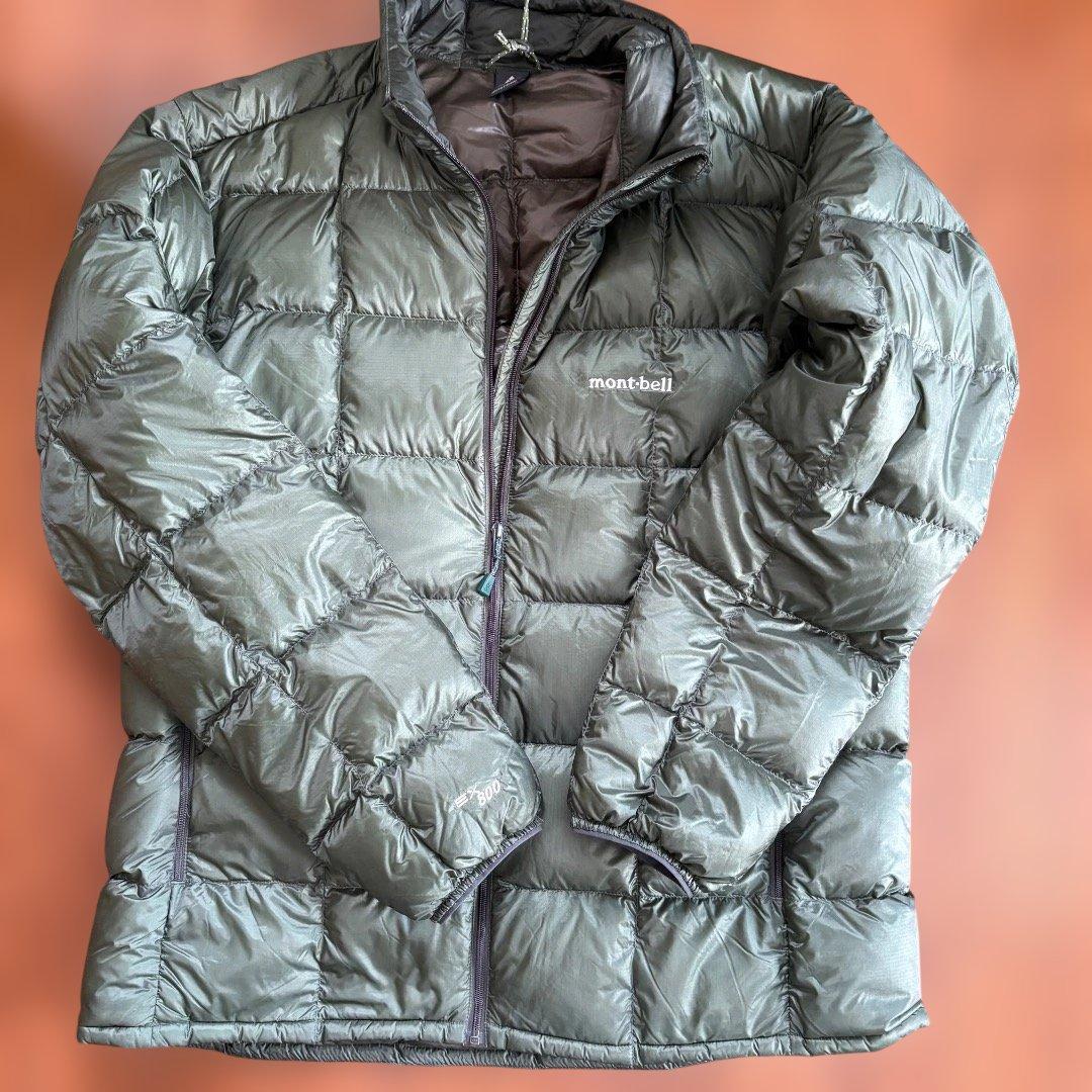 mont-bell スペリオルダウンジャケット　グリーン L-R