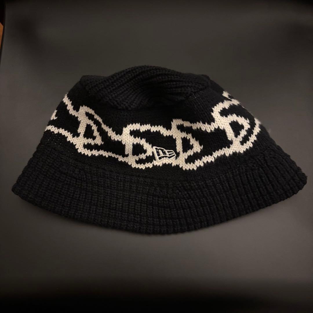 ニットバケット Knit Bucket フラッグ ブラック