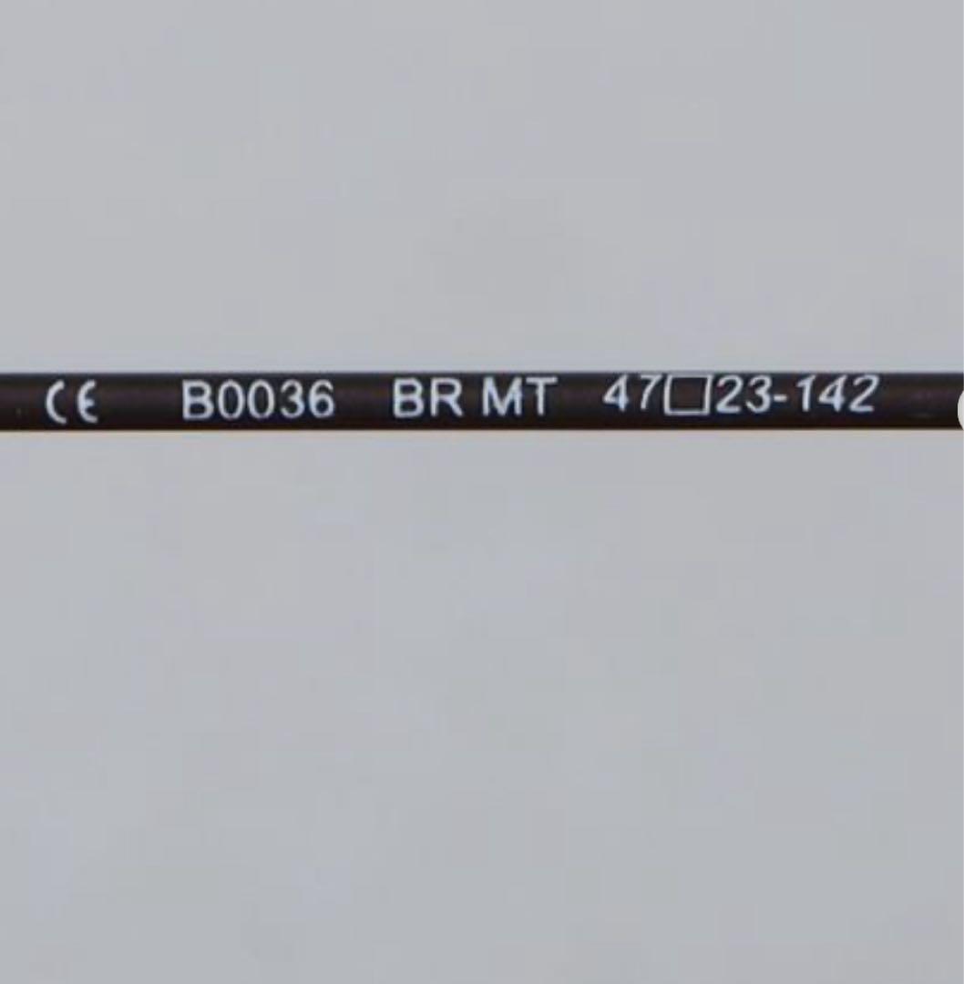 【稀少極美品】 BLANC.. B0036PC MAT BROWN 付属品付き