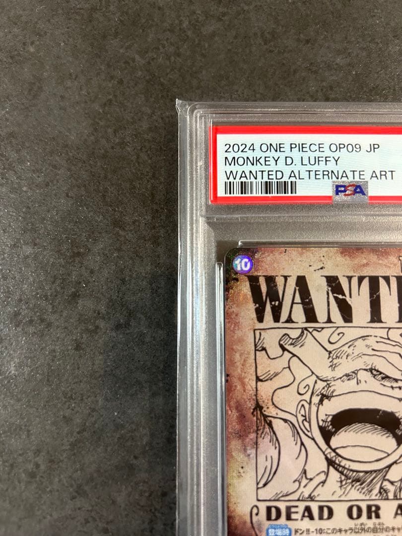 【psa10】モンキー・D・ルフィ ニカルフィ 手配書OP05-119