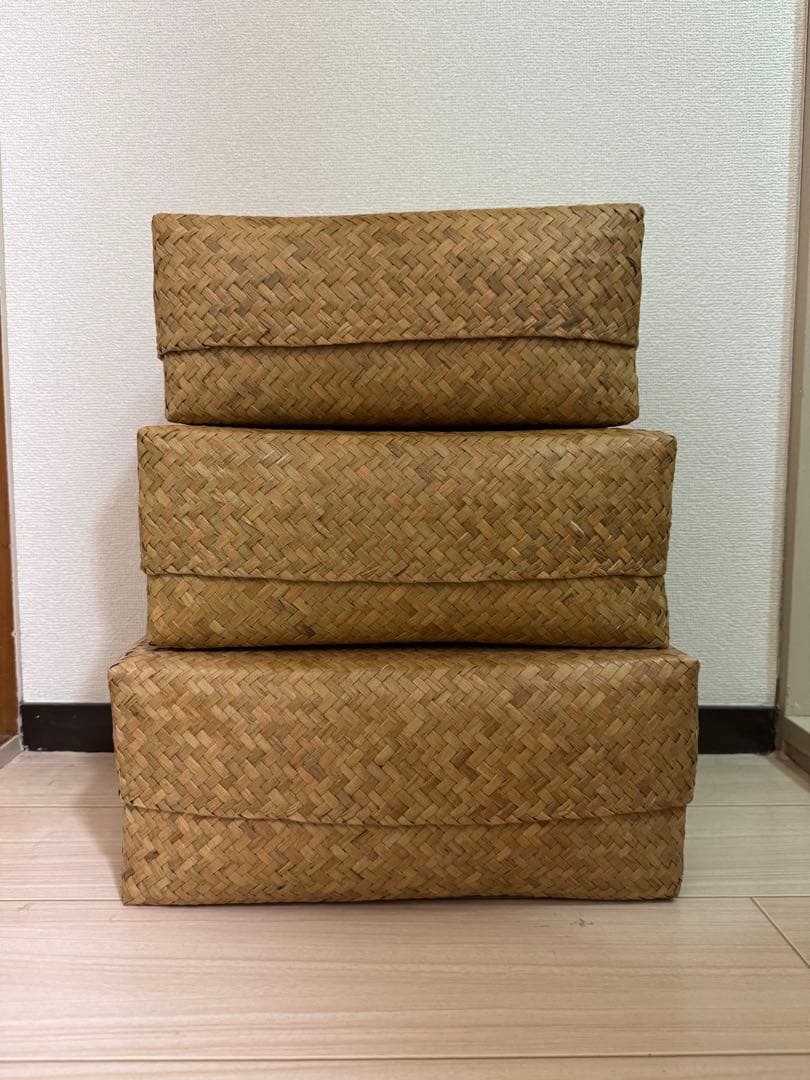 水草カチュー入れ子BOX3個セット