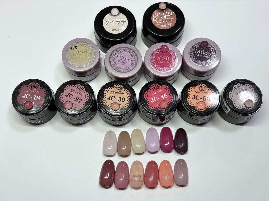 69色 ジェルネイルセット