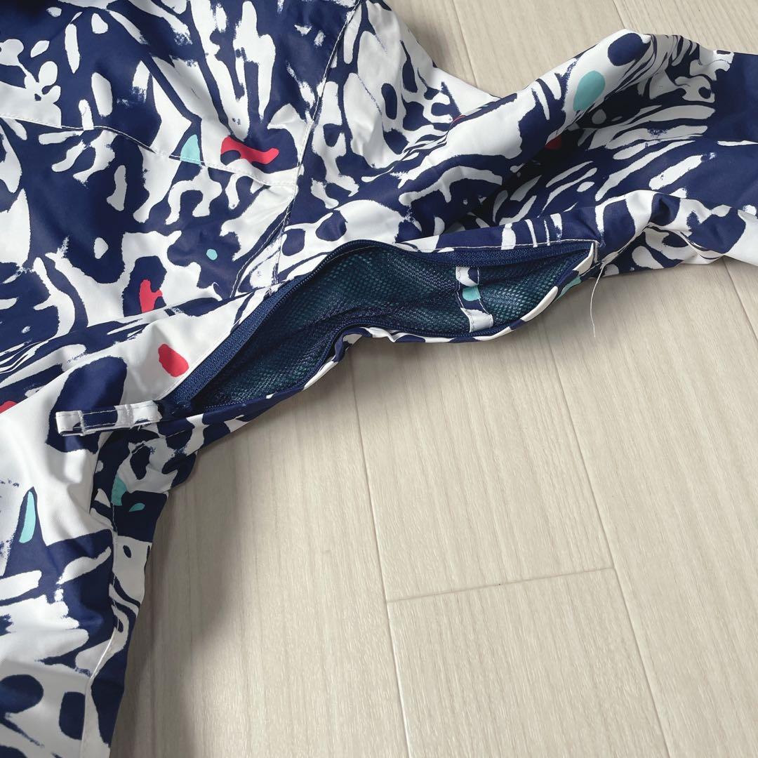 ♢【美品】ロキシー ウェア セット ニット帽付 ドライフライト 刺繍ロゴ