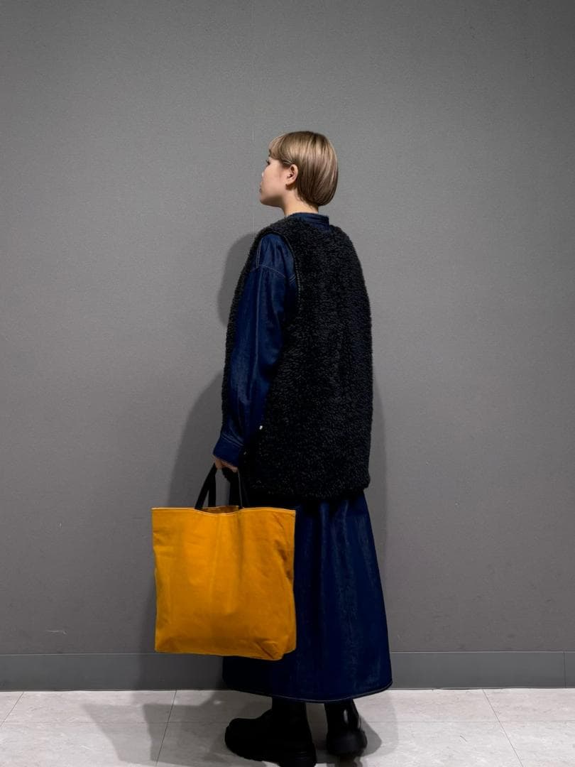 新品◆DOORS◆リバーシブルボアベスト《CHARCOAL》アーバンリサーチ