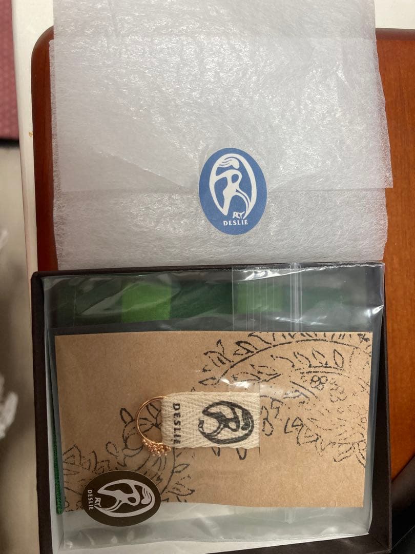 [DESLIE]g old k18リング pink gold