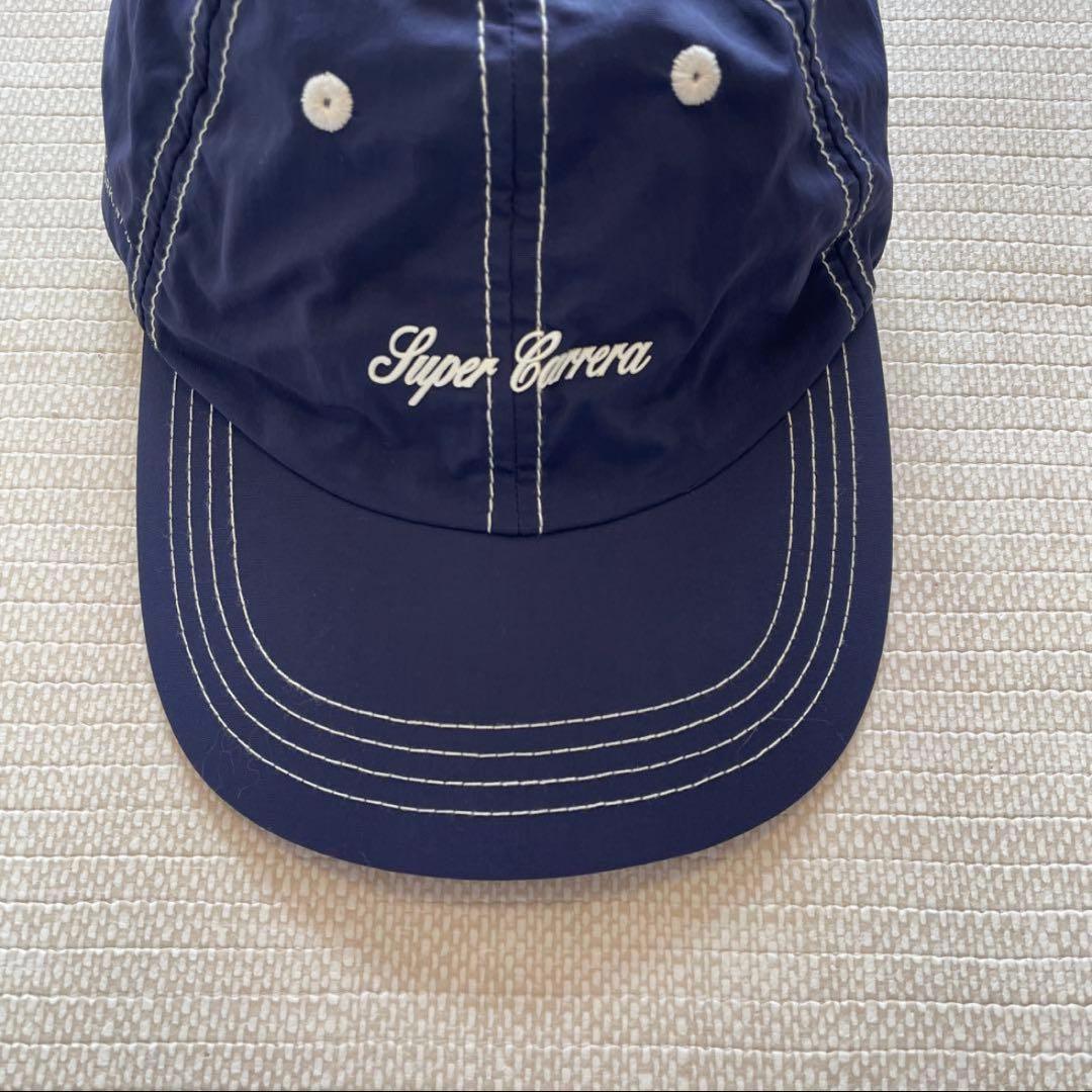 [美品]AIME LEON DORE PORSCHE 6パネルキャップ CAP紺