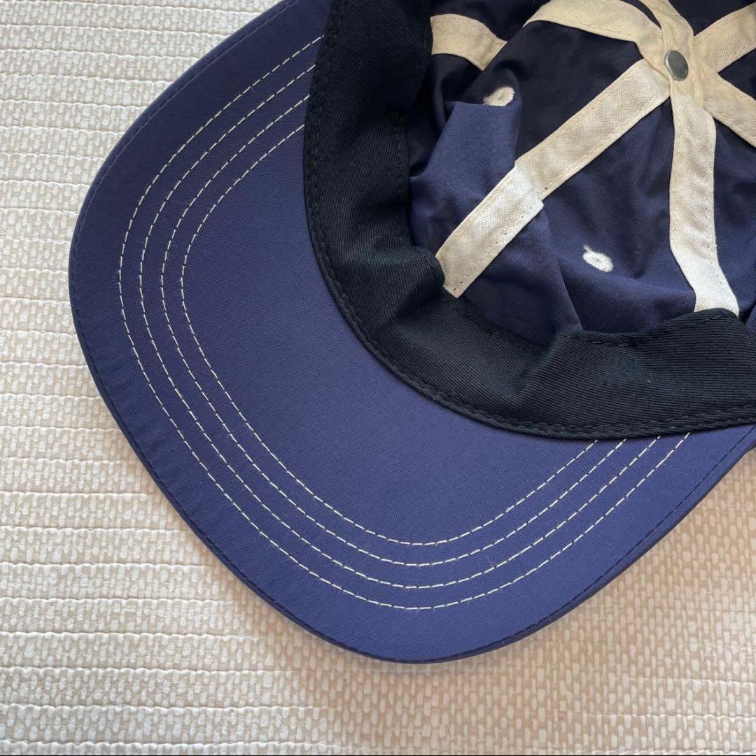 [美品]AIME LEON DORE PORSCHE 6パネルキャップ CAP紺