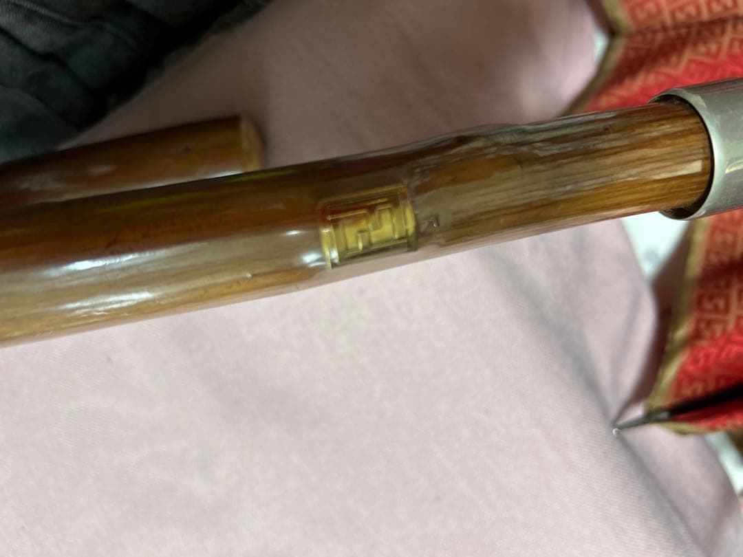 ⭐️新品未使用FENDI ロゴ入り レッド 長傘