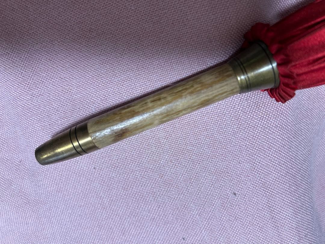 ⭐️新品未使用FENDI ロゴ入り レッド 長傘