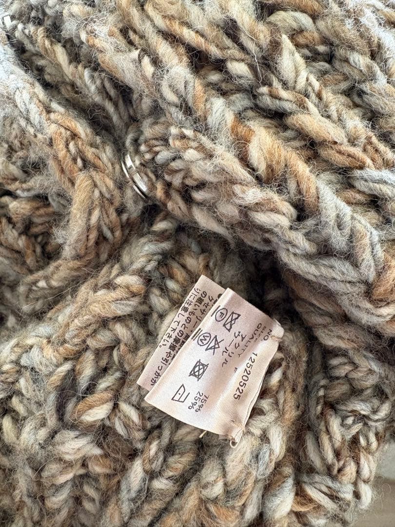 トップス Mix Handknit Vest