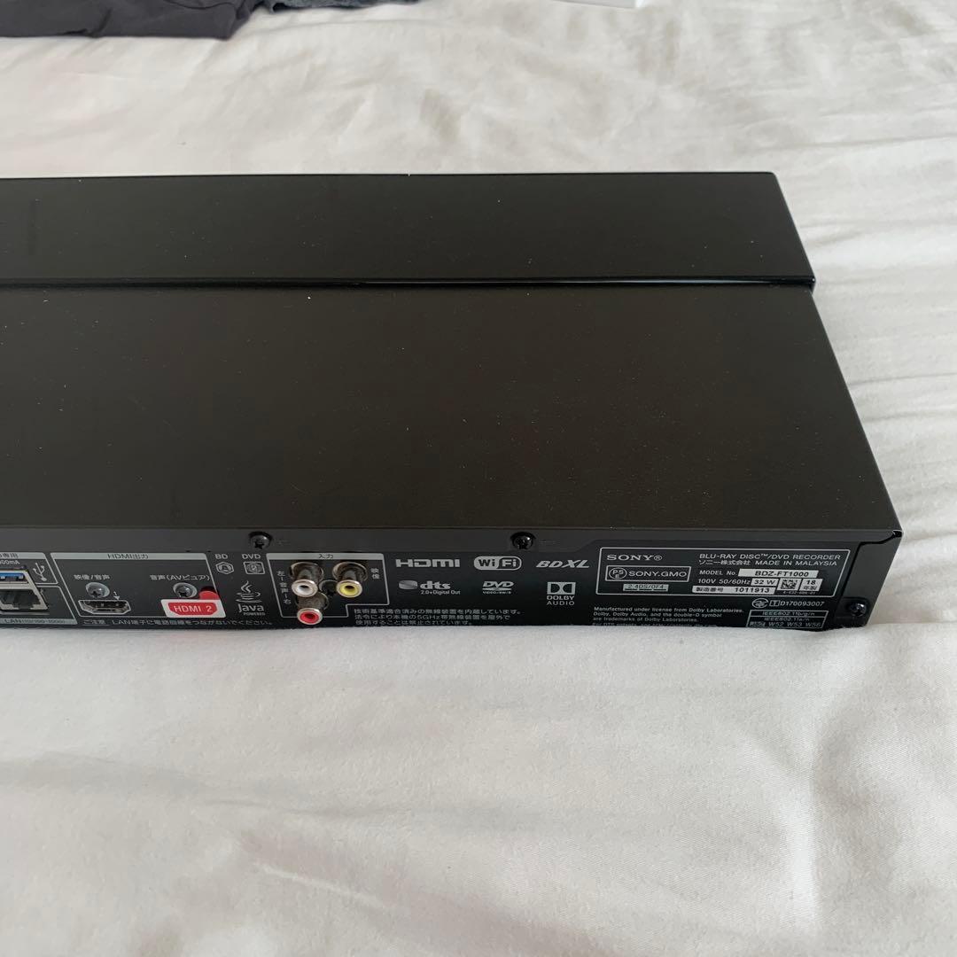 ジャンク　SONY BDレコーダー