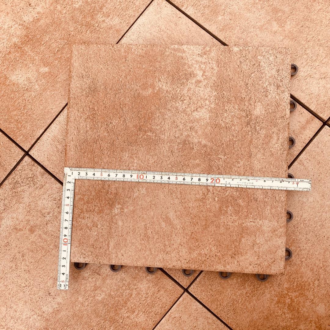 TOTO バーセア 磁器タイル 300角 ベイクシェンナ色 10枚