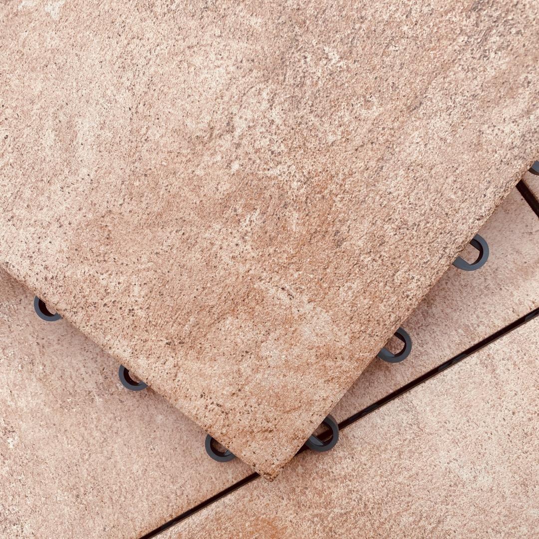 TOTO バーセア 磁器タイル 300角 ベイクシェンナ色 10枚