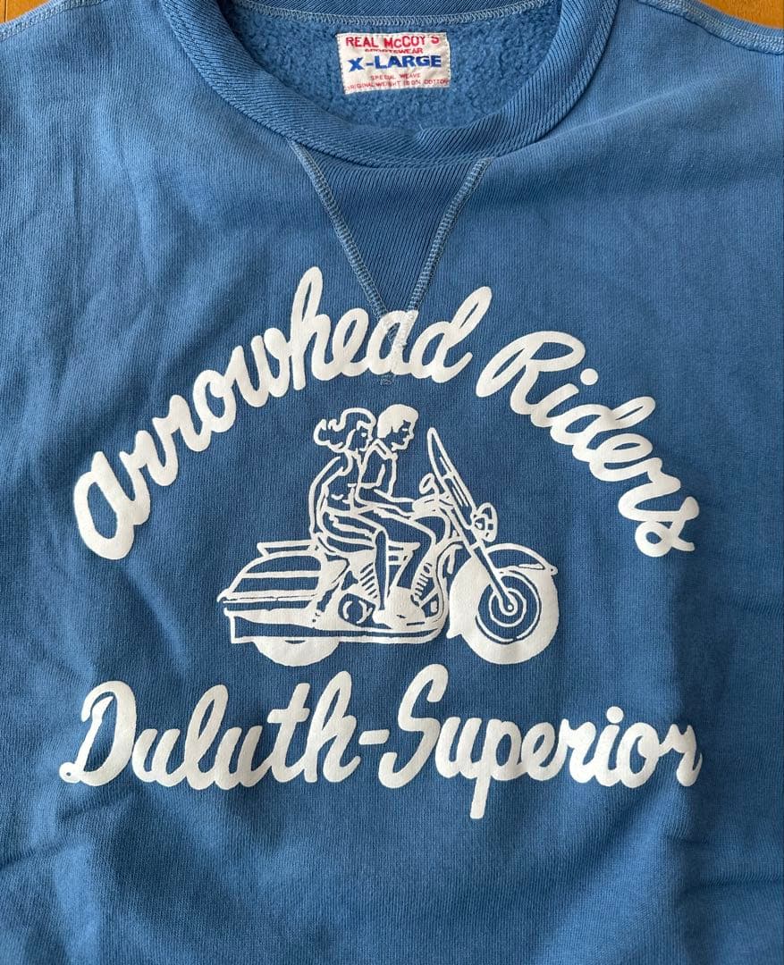 ザリアルマッコイズ 前V スウェット XL