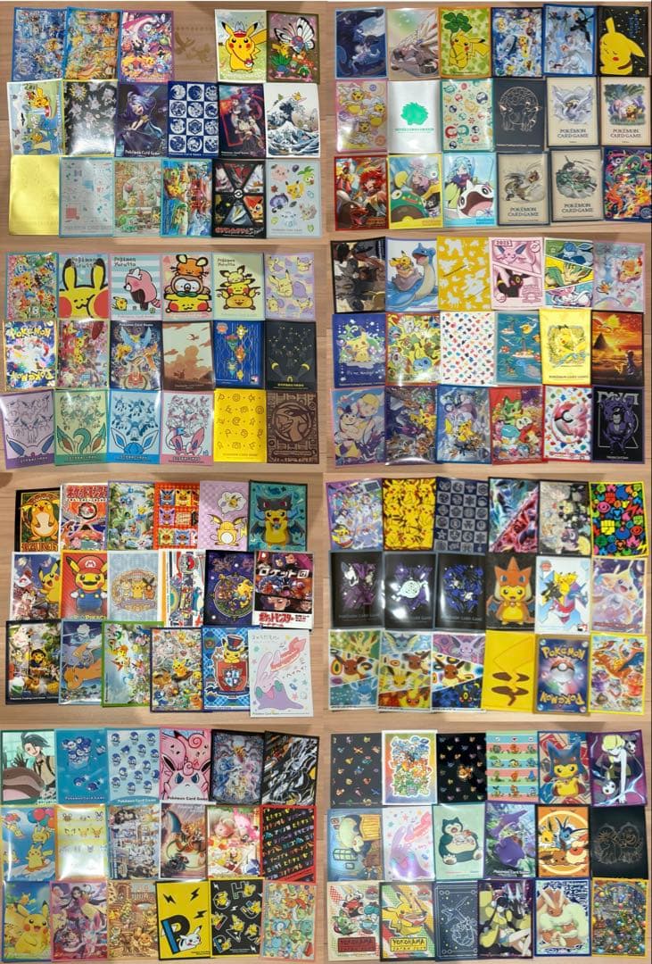 ポケモン デッキシールド スリーブ 185種類